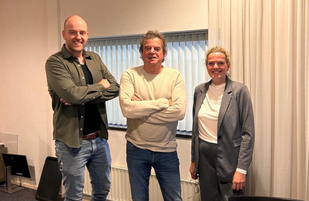 Anthonie, Martien en Janelle Blankers